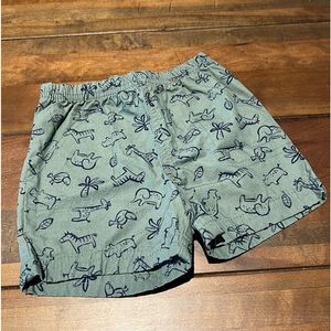 Carter’s 12 mo. Safari Print Shorts